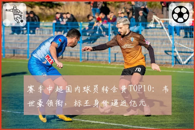 赛季中超国内球员转会费TOP10:韦世豪领衔,标王身价逼近亿元